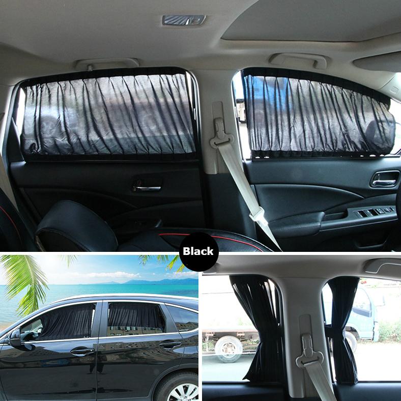 Universal Adjustable Car Window Curtain With Orbits: Install Once, Enjoy Lifetime