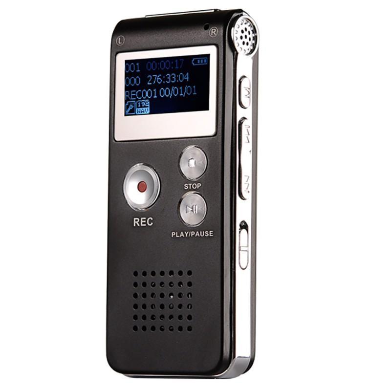 8GB Digital Dictaphone Voice Recorder