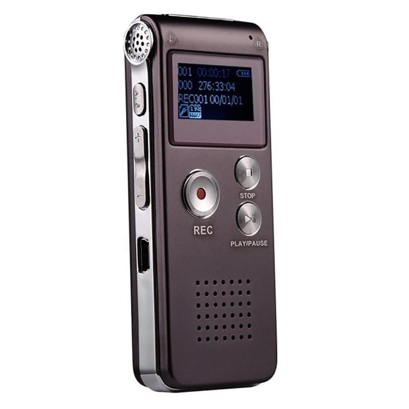 8GB Digital Dictaphone Voice Recorder