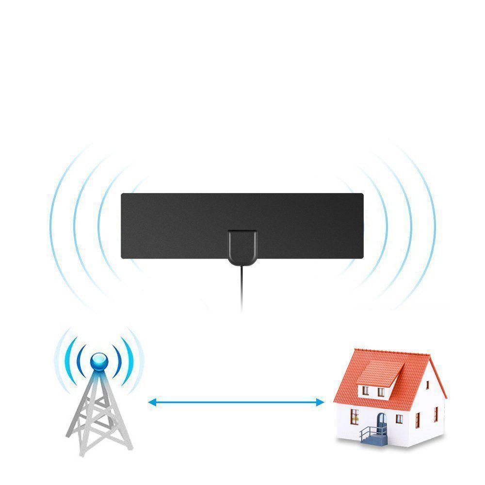 Cable Antenna with Amplifier Signal Booster