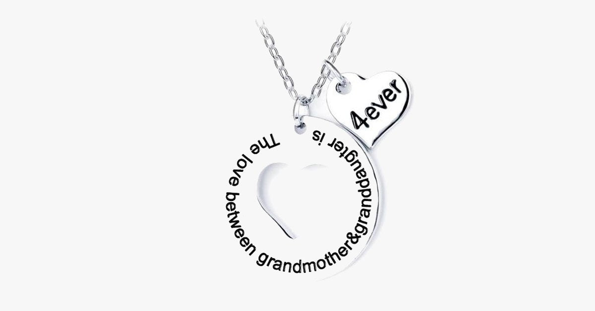 Grandmother & Granddaughter Necklace One Set