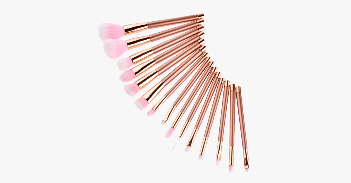 Rose Glamour Brush Set
