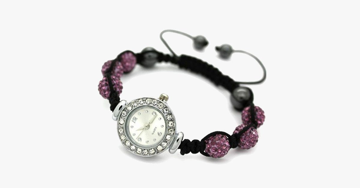 Crystal Watch Balla Pendant Set