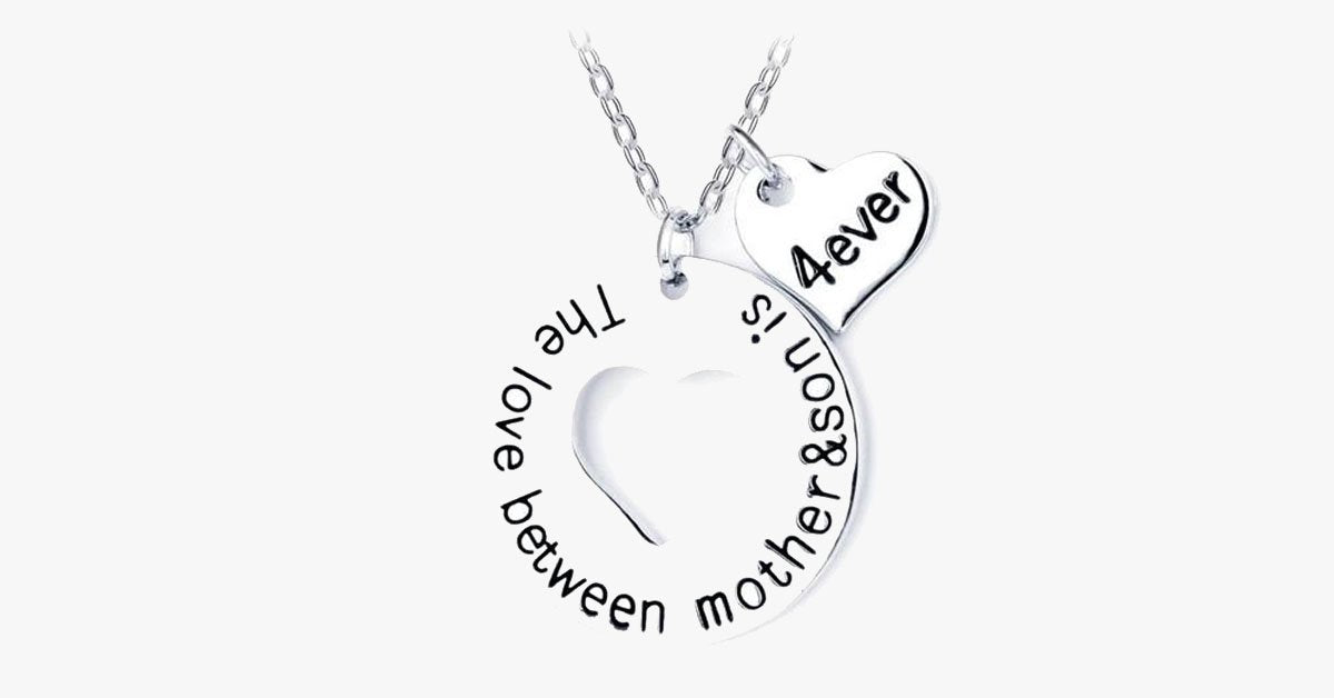 The Love between Mother & Son is 4ever Pendant