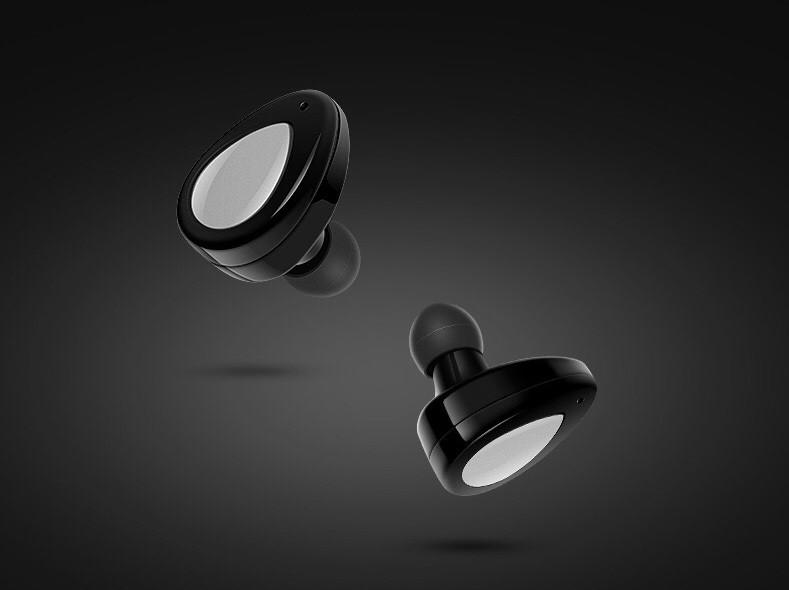 The Real Dual Channel Stereo In-Ear Wireless Earbuds with Charging Case