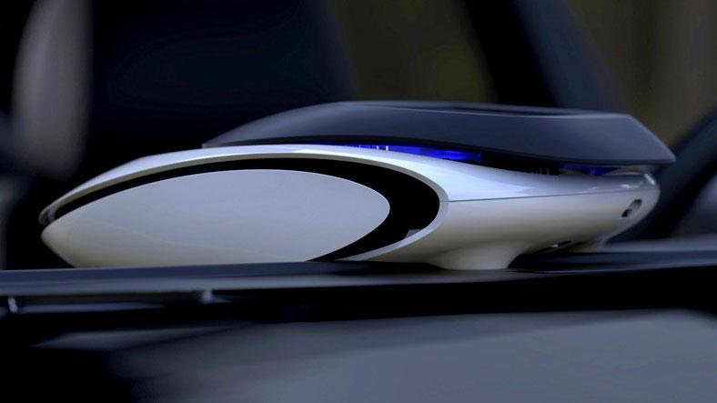 Solar-powered Car Air Ioniser & Freshener to Remove Fatigue & Odors