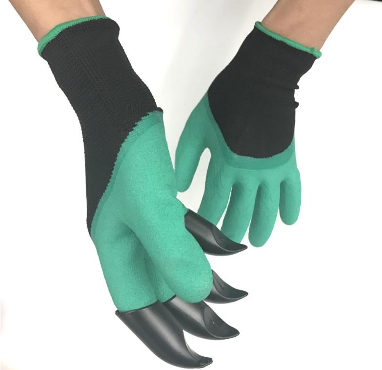 Perfect Garden Gloves With Claw, Prevent Broken Fingernails & Bruised Fingertips