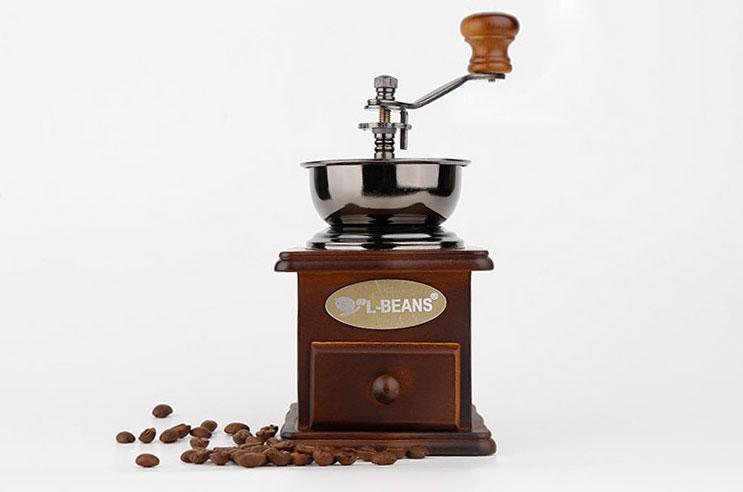 Preserve That Original Aroma with Wooden Vintage Coffee Grinder