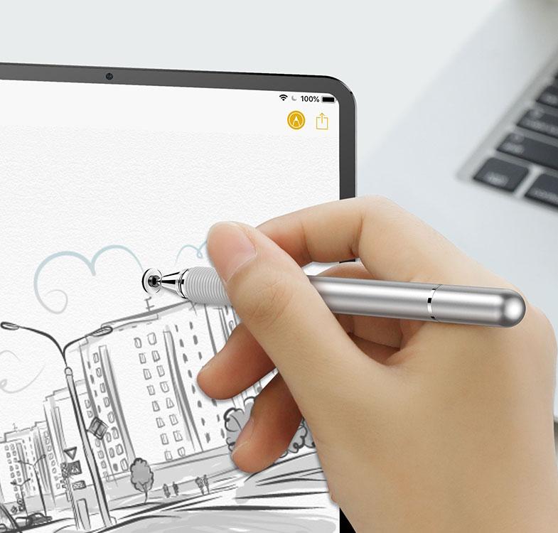 Let Your Ideas Run on Any Surface with 2-in-1 Precision Stylus Pen