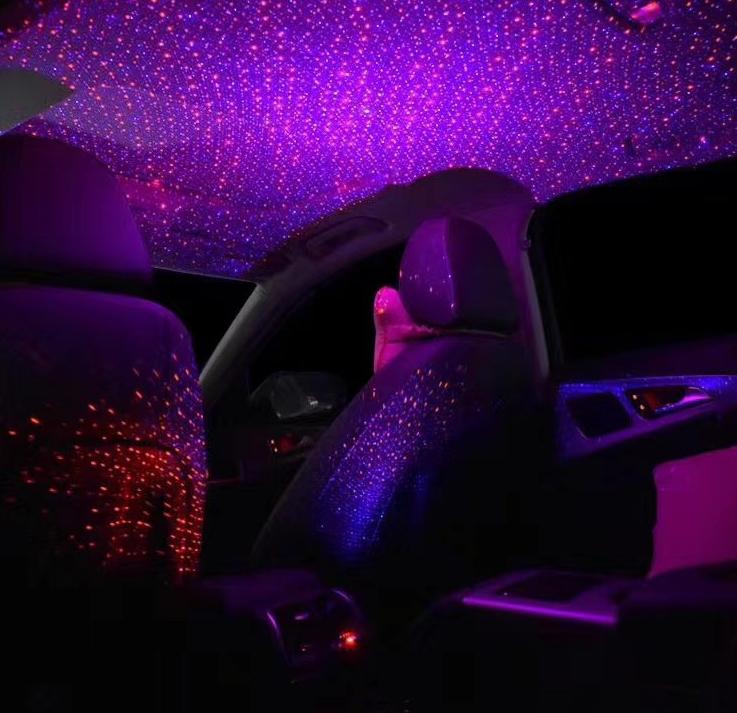 Car Roof Star Projector Lights -- Enjoy A Romantic Galaxy Sky