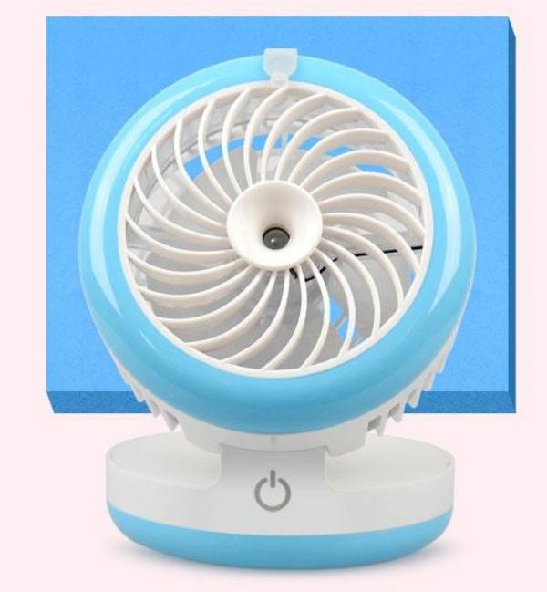 3-in-1 Fan & Humidifier & Power Bank - Cool Air and Power on the Go