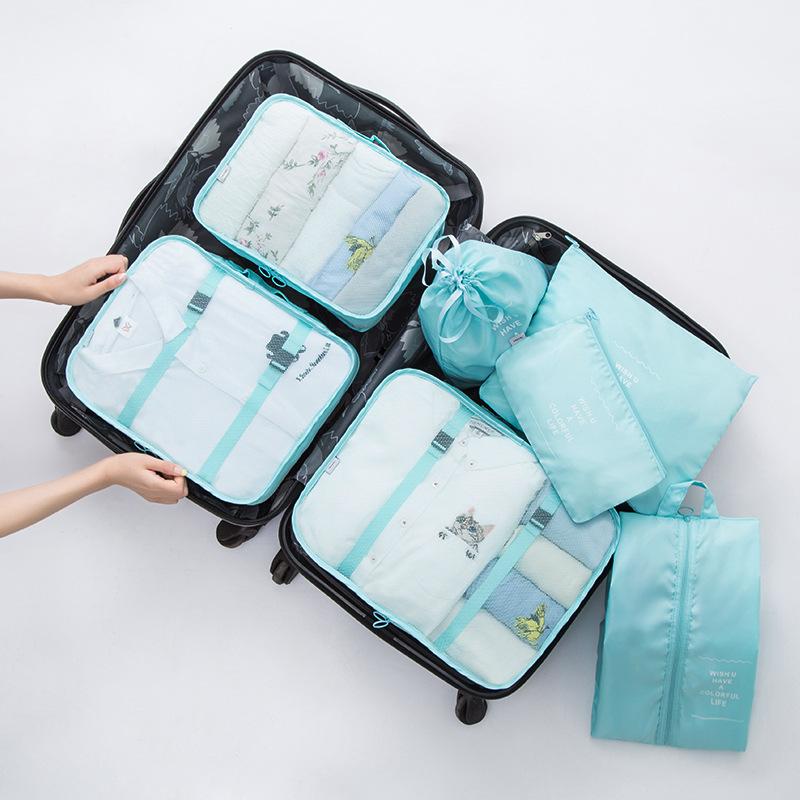 Pack Better with the Ultimate 7-piece Travel Organizer Set