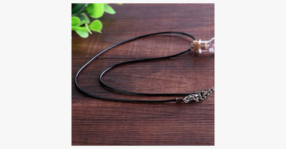 Cone Shape Bottle Necklace For Women