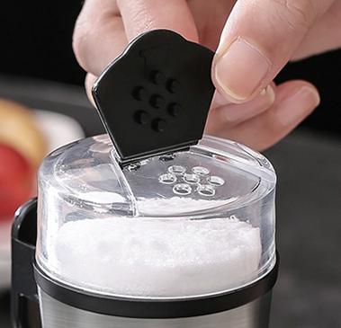 5g Metering Glass Salt And Pepper Glass Shakers For Precision Controlling