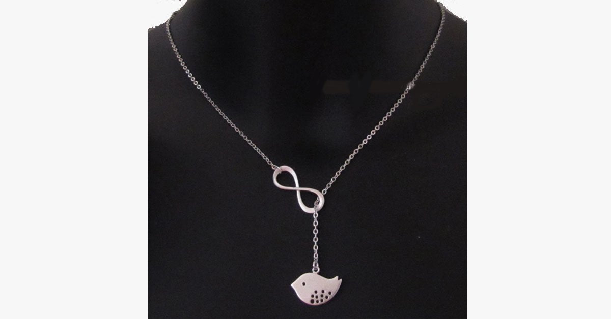 Little Bird Infinity Pendant