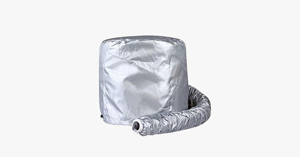 Hair Drying Cap with Blow Drying Attachment