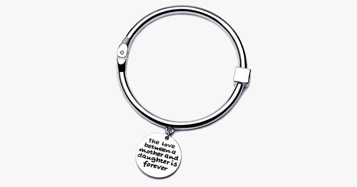 The Love Between Mother and Daughter Bangle