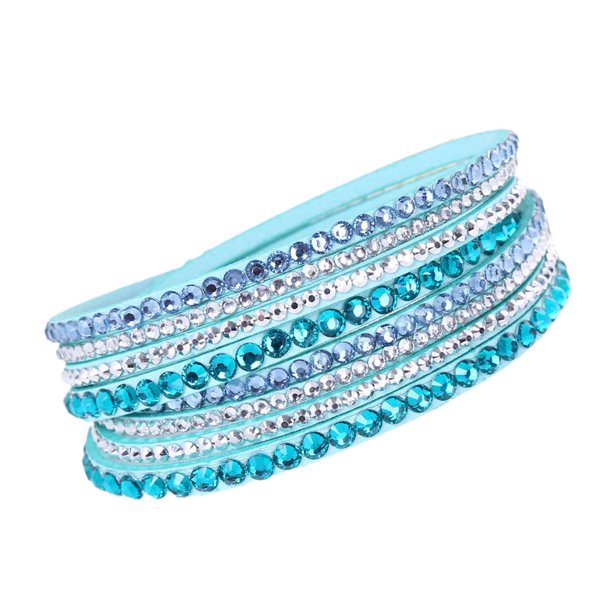 Multi-layer Women Bracelet Rhinestones Jewelry