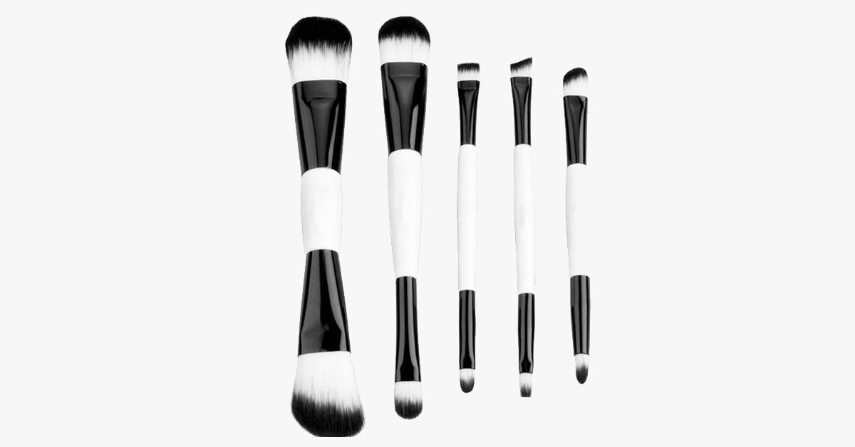 Dual Side Portable Brush Set