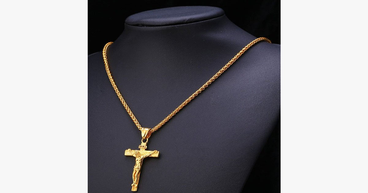 Stainless Steel Cross Pendant
