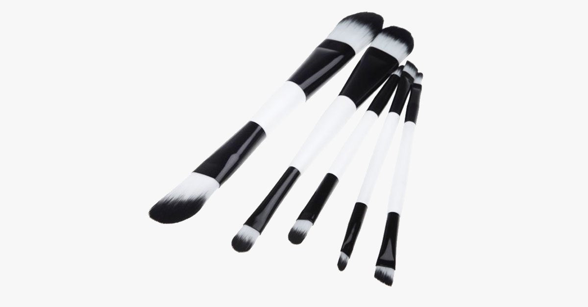 Dual Side Portable Brush Set