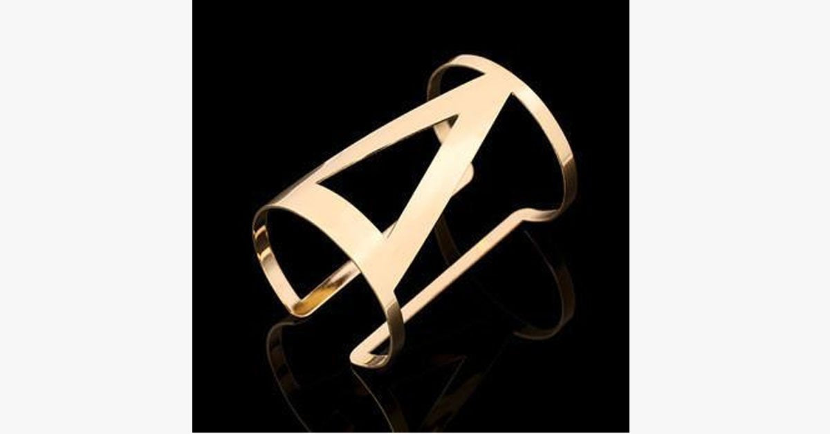 Geometirc Cuff Bangle