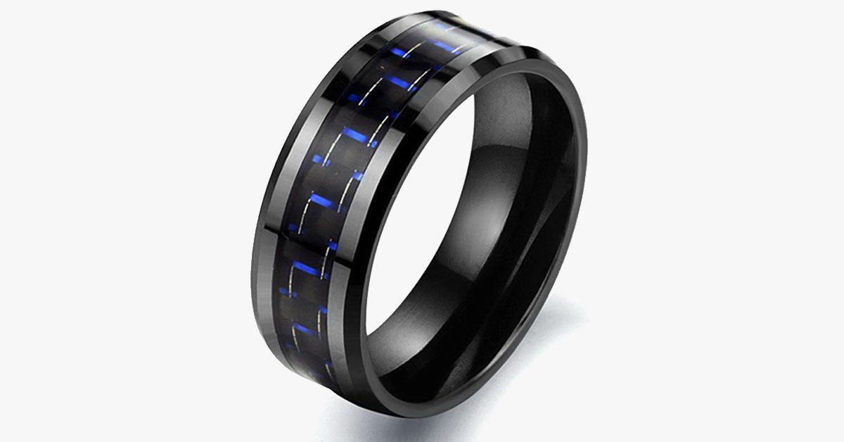 Modern Tech Men's Ring