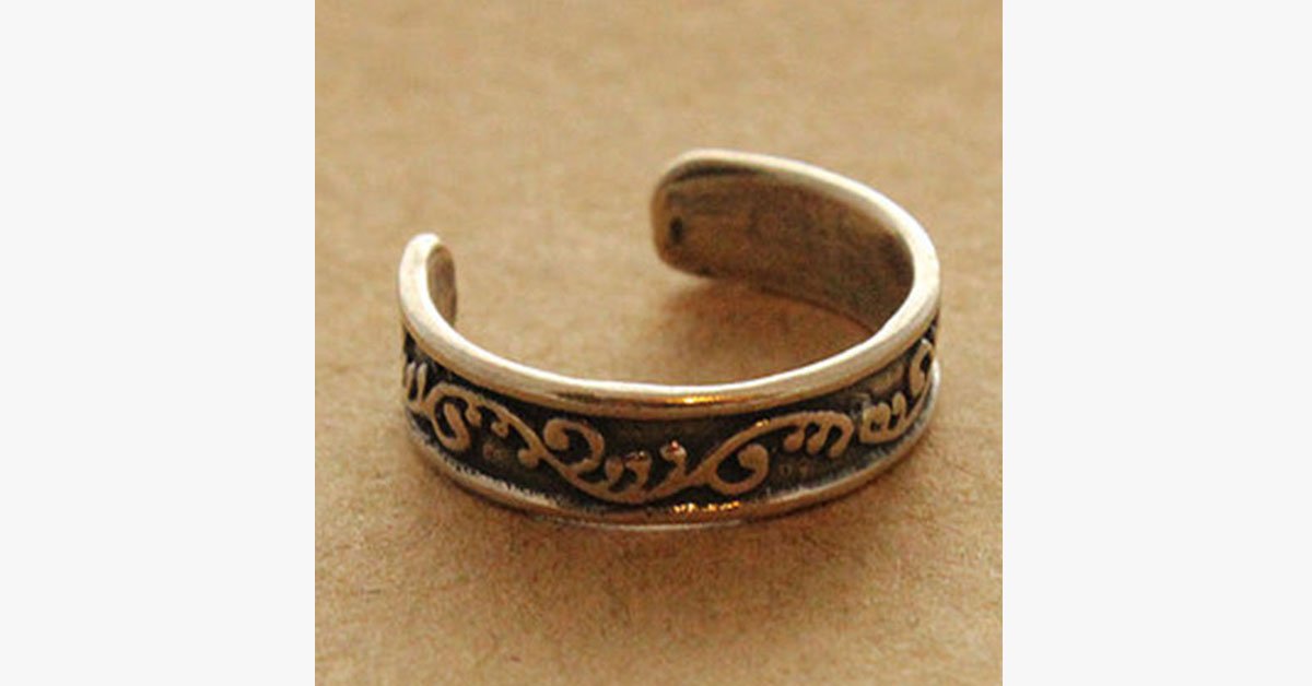 Antique Adjustable Toe Ring