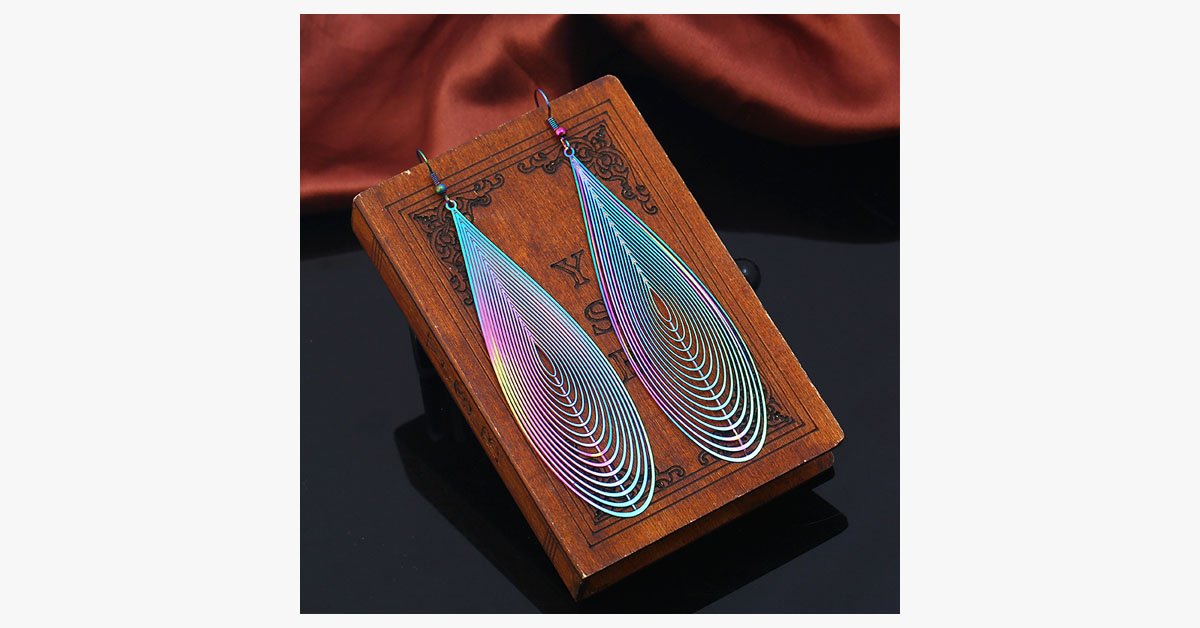 Earth Metal Earrings