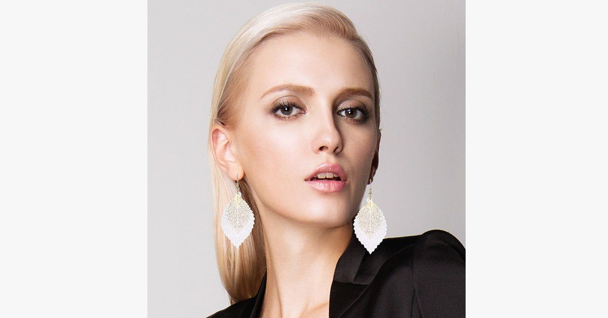 Leaf Dangle Earrings