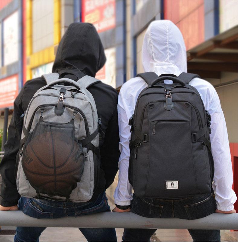 Simplify the Way You Carry All Your Gear with All-in-one Basketball & Laptop Backpack