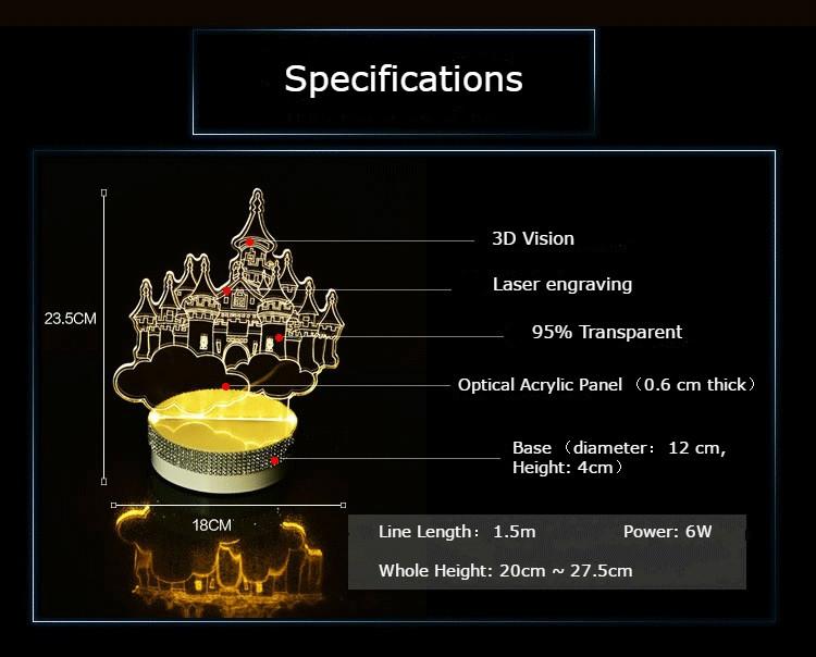 The World's Most Amazing 3D Vision Atmosphere Light