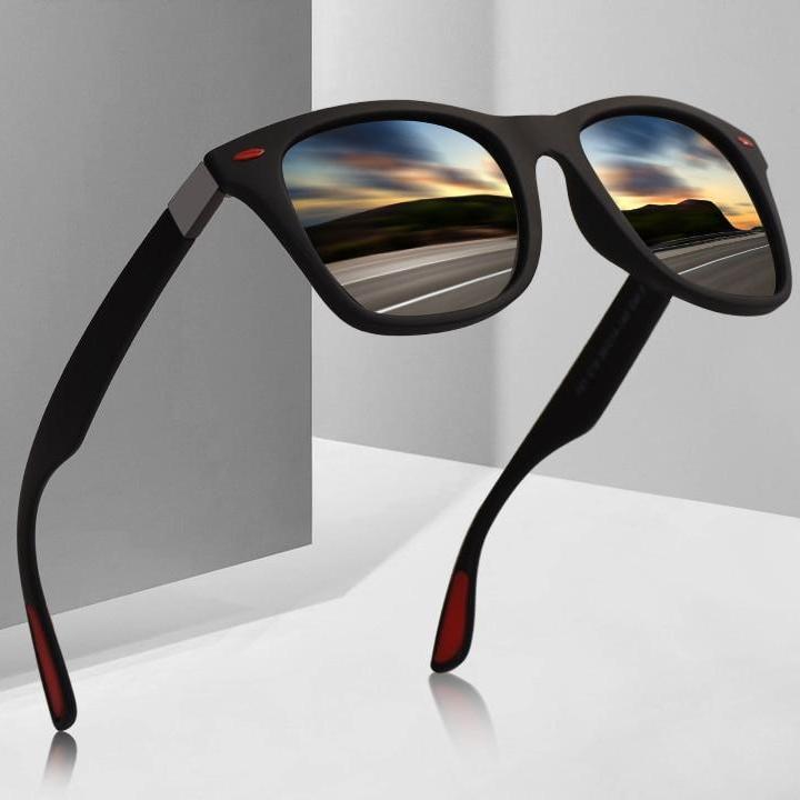 Classic Polarized Sunglasses Men Women Driving Square Frame