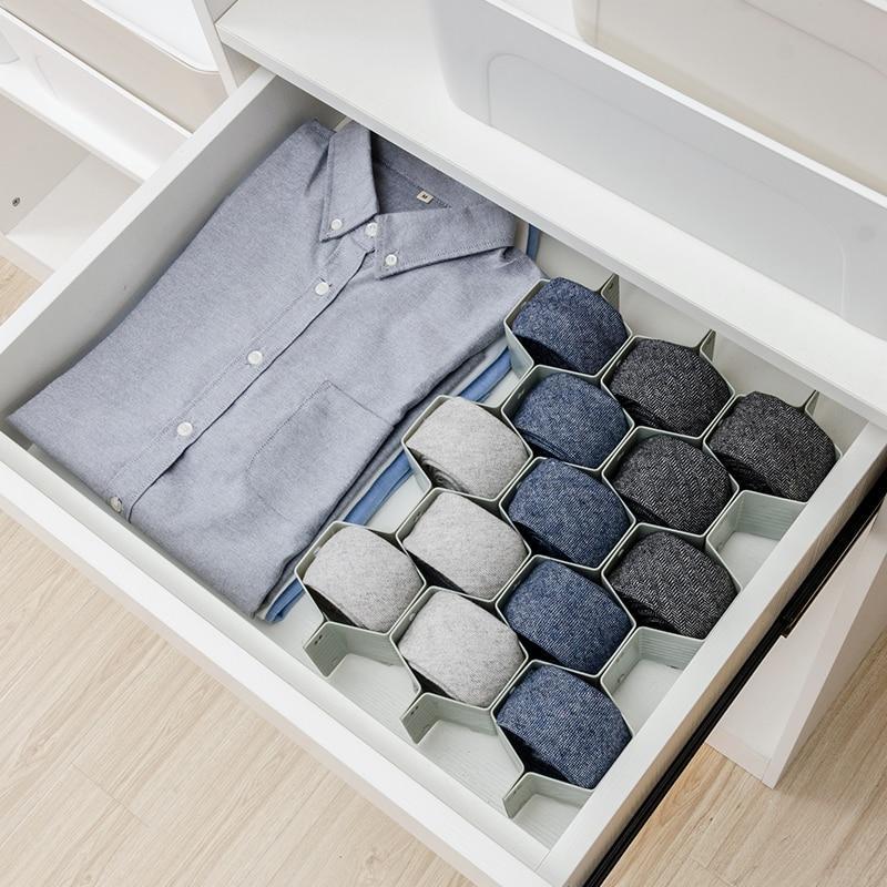 Adjustable Honeycomb Drawer Organizer