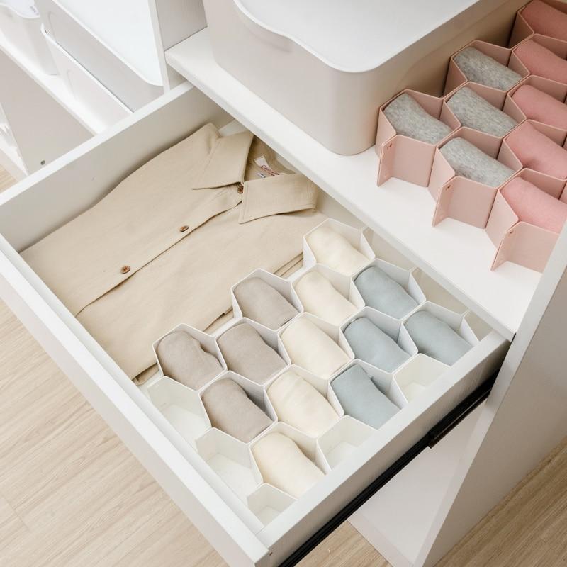 Adjustable Honeycomb Drawer Organizer