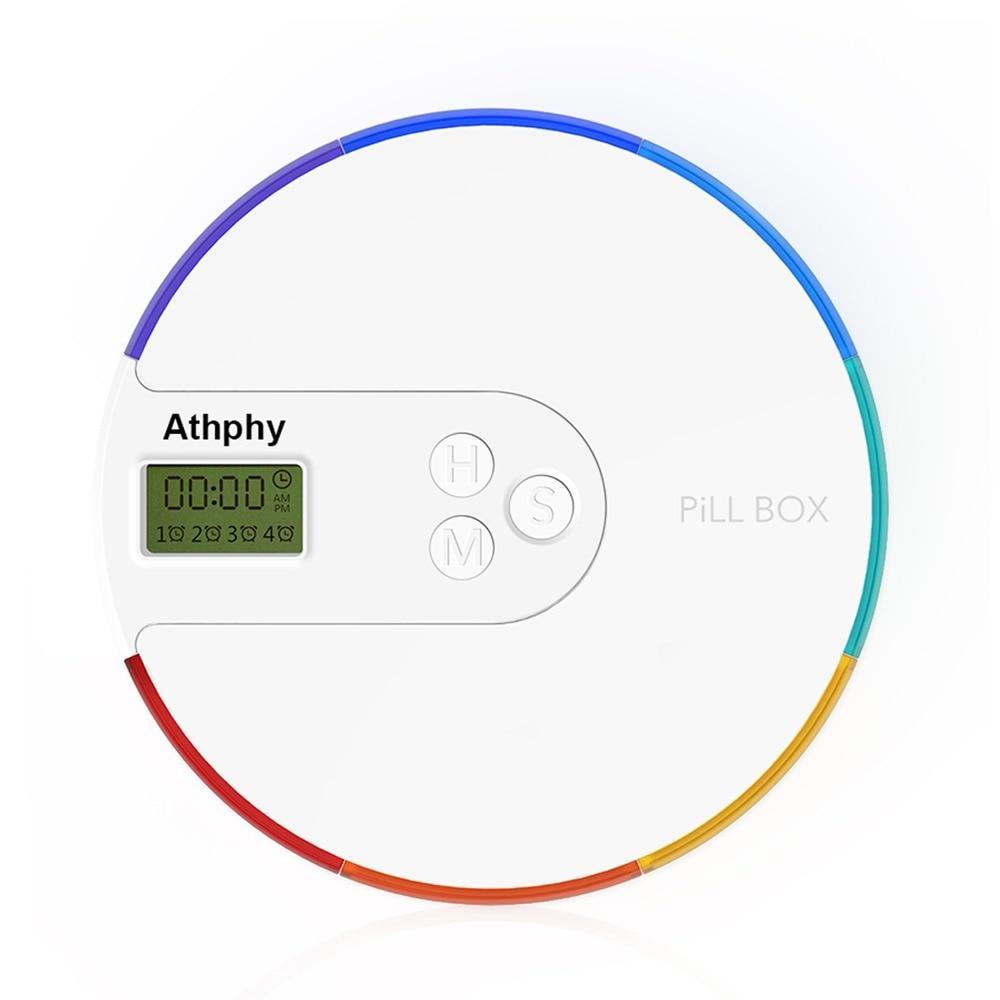 Electronic Timing  Rainbow Pill Reminder