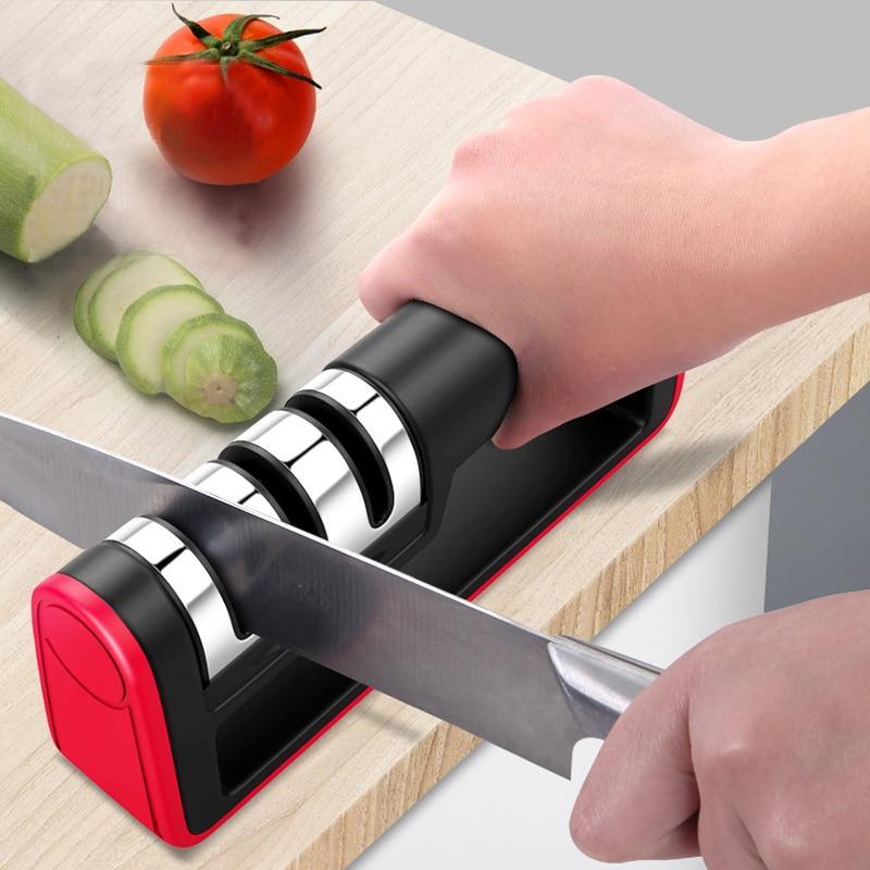 Sharpener Professional 3-Stage Professional Knife Sharpener – Soho Emporium