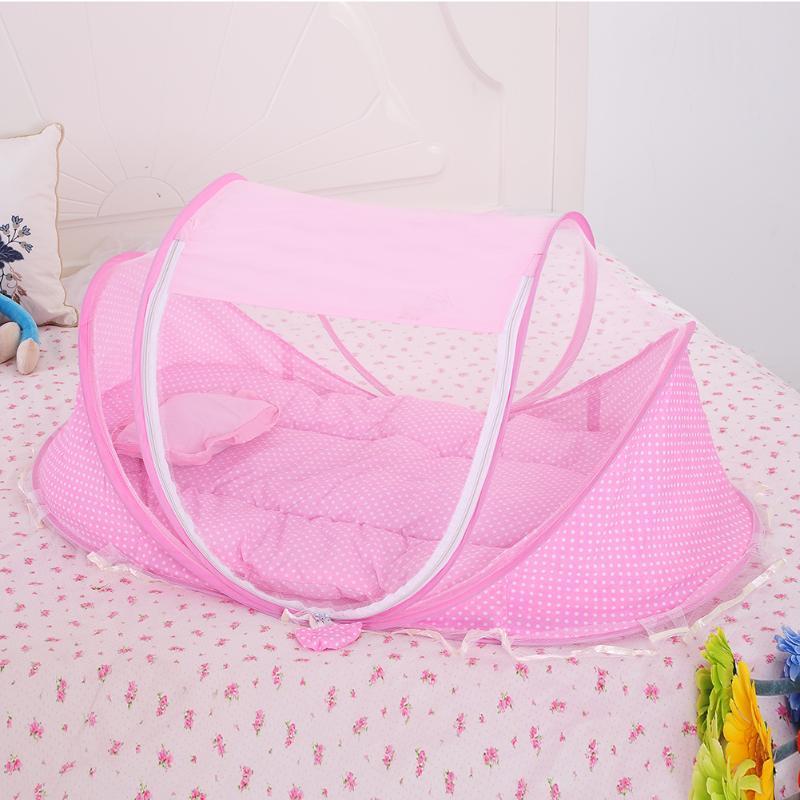 Portable Mesh Baby Crib