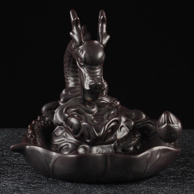 Creative Backflow Dragon Incense Burner