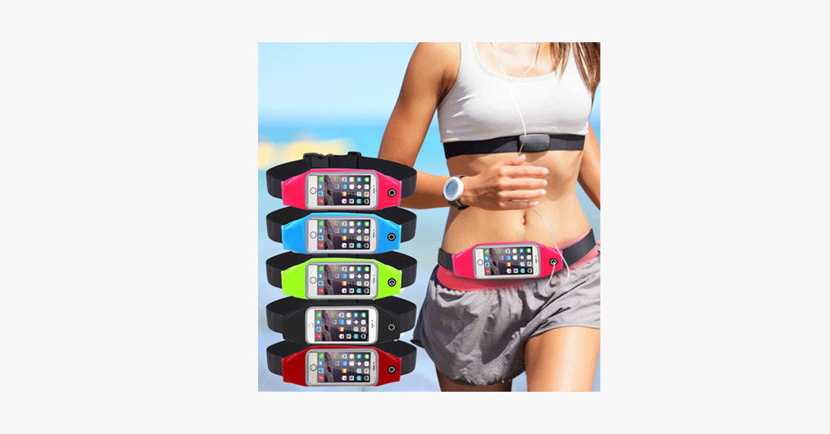 Gym Bag Waterproof Waist Sports Case For Iphone 6, 6S Plus Samsung Galaxy S5, S6
