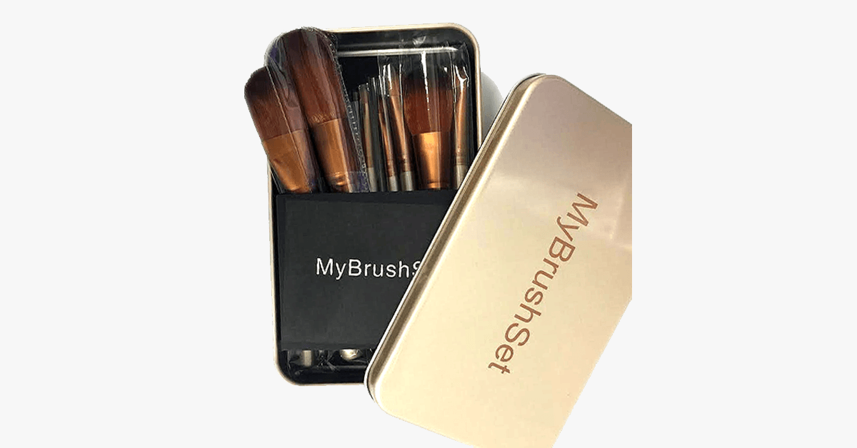 Premium Makeup Brushes- Set of 12- Ideal for a Full-Face Makeover
