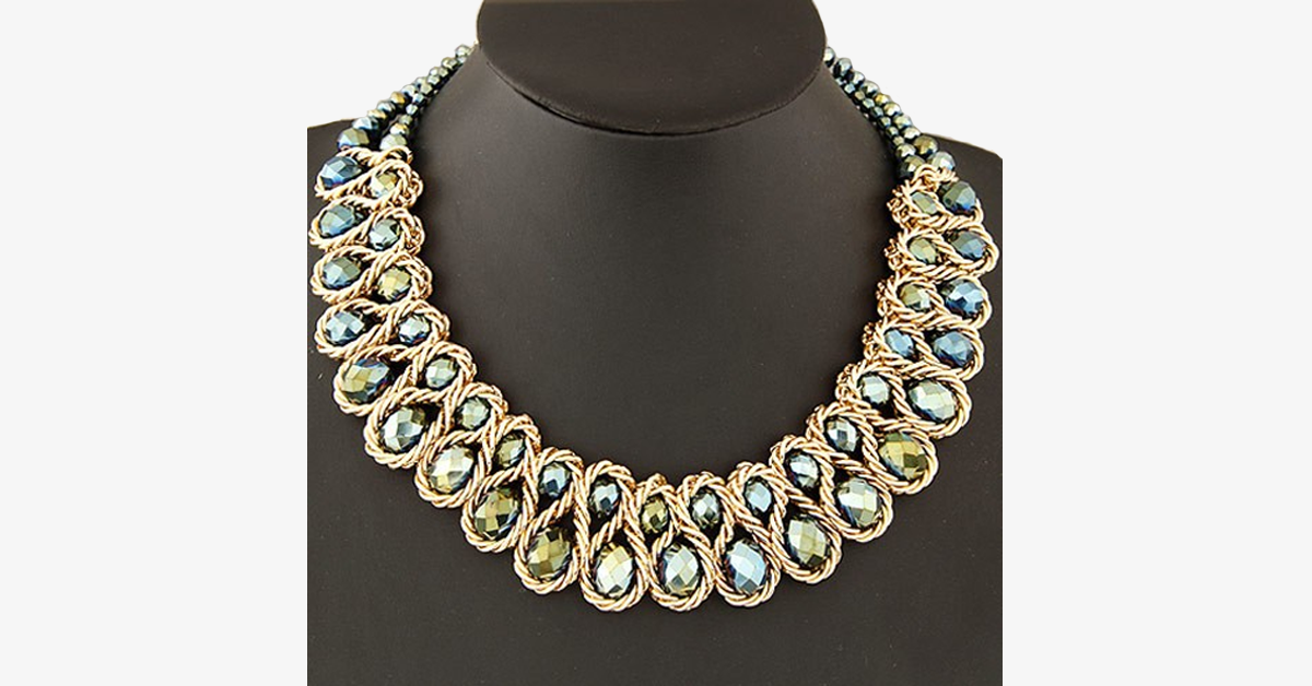 Big Choker Double Bead Necklace – Must-Have Piece Of Jewelry with an Elegant And Unique Design