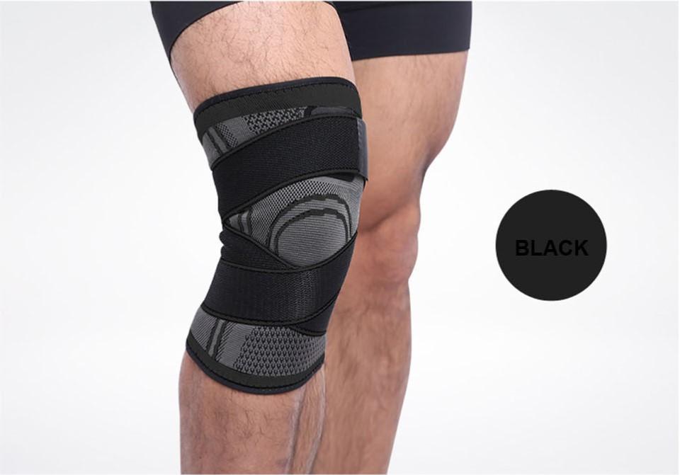 3D Adjustable Knee Brace for Joint Pain