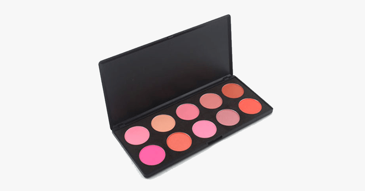 Blush Palette with 10 Beautiful Colors to Suit Every Occasion