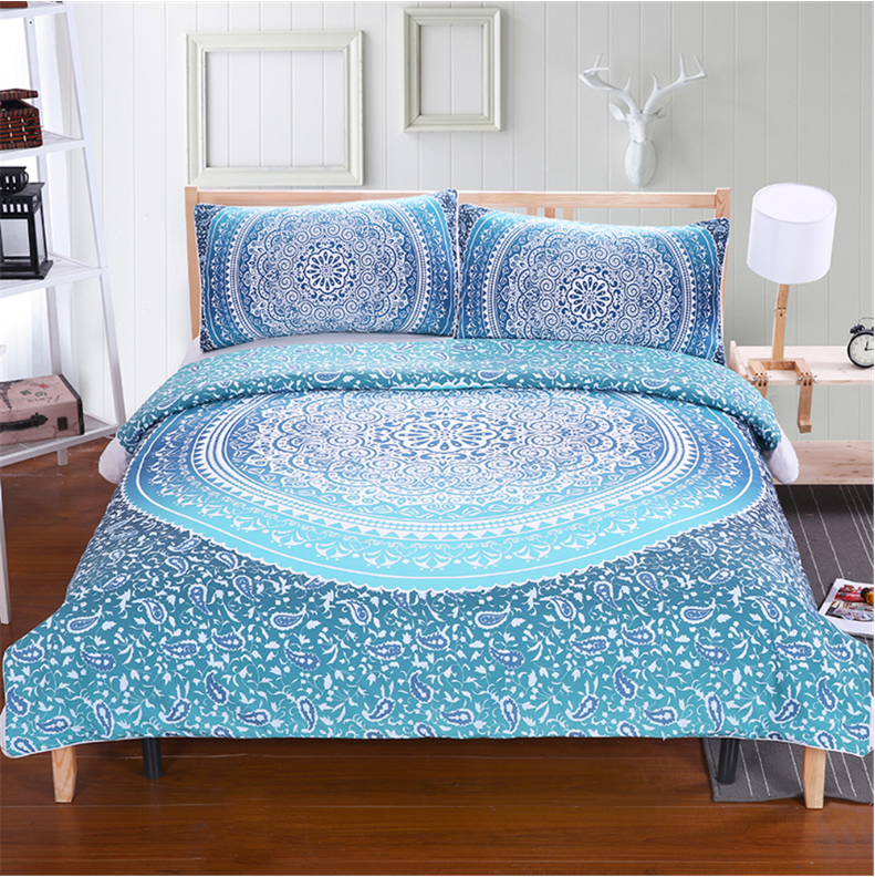 Bedding With Duvet Cover Sheet and Pillow Case Cover