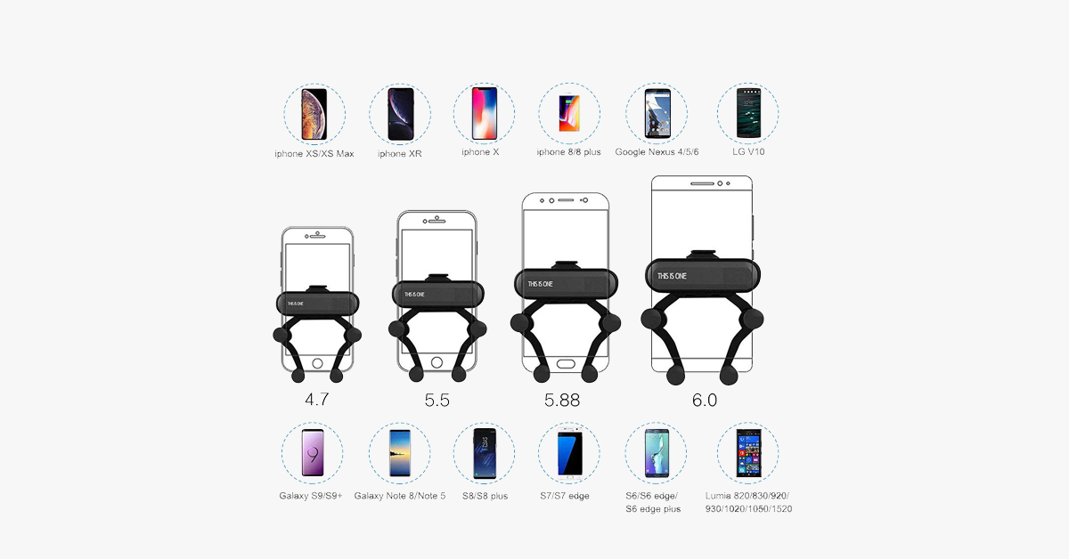 360-degree Rotary Car Mount