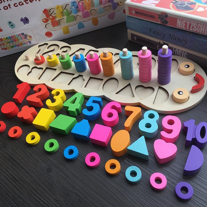 Children Wooden Learning Tools