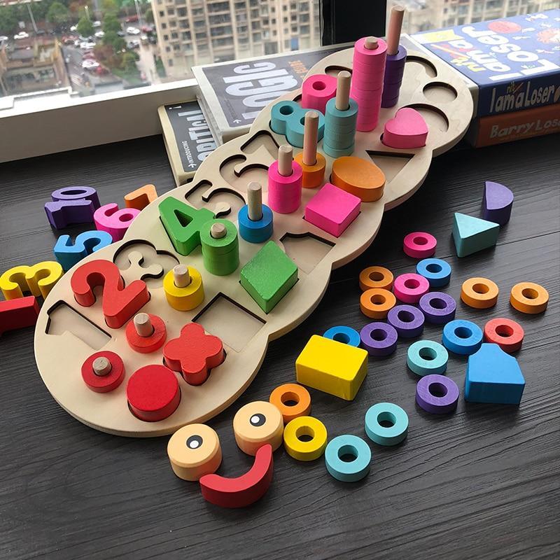 Children Wooden Learning Tools