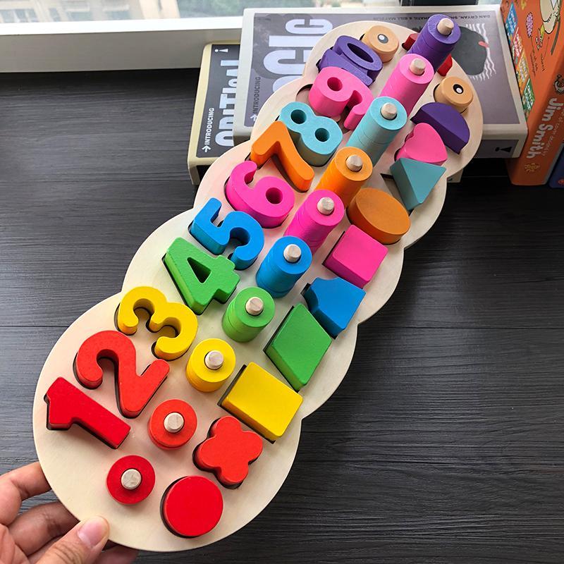 Children Wooden Learning Tools
