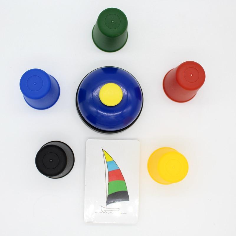 Speed Cups Game Family Board Game 2-4 Players Stacking Set